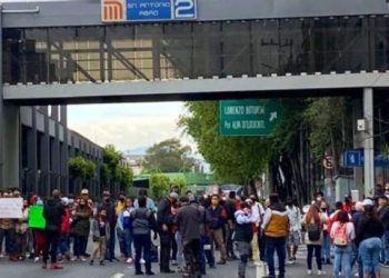 Comerciantes del Barrio Chino bloquean Calzada de Tlalpan: Estas son las alternativas viales