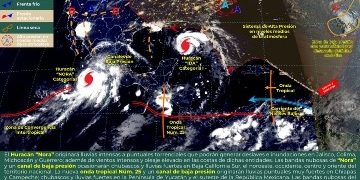 Clima México: Nora baja de categoría y causará lluvias en todo el país; trayectoria EN VIVO