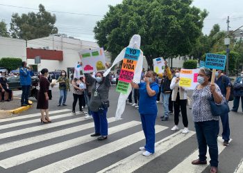 Trabajadores del INER reclaman premio de 25 mil pesos para combatientes de COVID-19