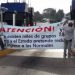 CNTE toma casetas y protesta en zonas bancarias de Michoacán en demanda de pagos