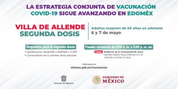 ¿Cuándo se aplicará la primera dosis de la vacuna para jóvenes de 18 a 29 años en el Edomex?