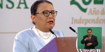 Destaca Rosa Icela Rodríguez a Claudia Sheinbaum por ser mujer de resultados