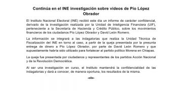 Investigación del INE contra Delfina Gómez es parcial: Mario Delgado
