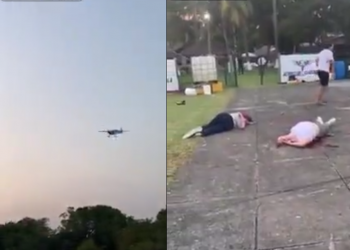 Avioneta se estrella en el municipio de Salinas Victoria, Nuevo León