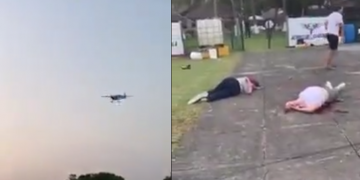 Avioneta se estrella en el municipio de Salinas Victoria, Nuevo León