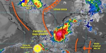 Frente Frío número 4 provocará lluvias muy fuertes y bajas temperaturas en estos estados