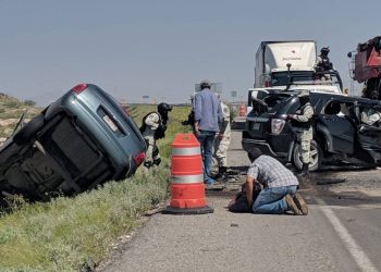 Fuerte choque en Eje Central genera caos vial en la alcaldía Benito Juárez