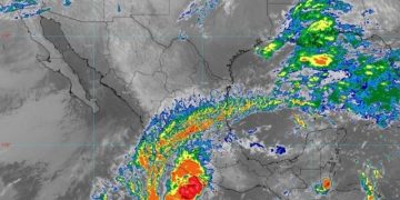 Huracán Rick causará lluvias en Guerrero, Michoacán, CDMX y Edomex este 25 de octubre