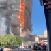 Incendio consume edificio en Lomas de Chamizal, Cuajimalpa: VIDEO