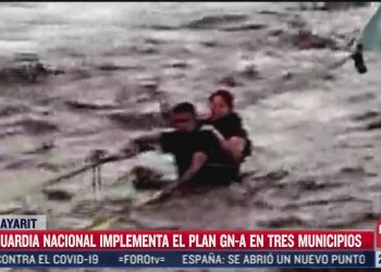 Nayarit tiene 9 mil afectados por huracán Pamela; 8 mil están incomunicados