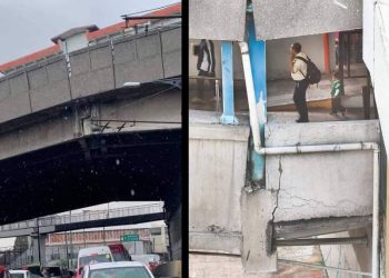 Tragedia en Pantitlán: dos jóvenes salieron proyectadas de una motoneta y cayeron desde un puente