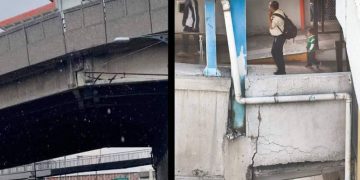 Tragedia en Pantitlán: dos jóvenes salieron proyectadas de una motoneta y cayeron desde un puente