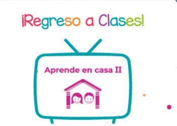 Aprende en Casa: los contenidos del 8 al 12 de noviembre: preescolar, primaria y secundaria