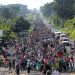 Caravana de migrantes llega a Arriaga, Chiapas; esperan choque con Guardia Nacional en Oaxaca