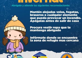 En temporada invernal están en riesgo 420 mil habitantes de la CDMX