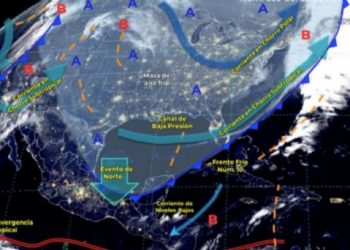 Frente Frío 10: Estos son los estados que tendrán caída de aguanieve, intensas heladas y fuertes vientos