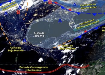 Frente Frío 8: Estos son los estados que tendrán fuertes heladas, ráfagas de viento e intensas lluvias
