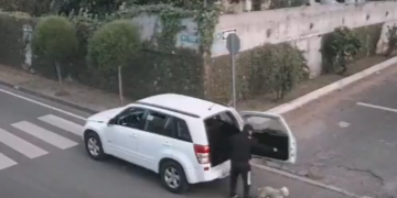 Indignación en Valle de Chalco: asaltó en 30 segundos a todos los que caminaban por una calle I VIDEO