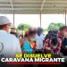 Se disuelve caravana de migrantes por cansancio y se entregan al INM