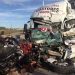Choque de trailers deja 15 peregrinos heridos en la autopista México-Puebla | VIDEO
