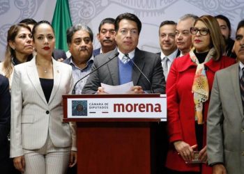 Diputados de Morena inician campaña de información sobre el impuesto a las apps de reparto