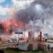 Explosión en Tultepec: el momento exacto del estallido de talleres en Edomex