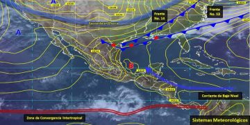 Frente Frío 14: Estos son los estados que tendrán fuertes lluvias, nieve y torbellinos