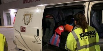Migrantes fueron reubicados a otros albergues en Tijuana