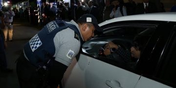 Por alcoholímetro, 67 conductores pasan la Navidad en el Torito