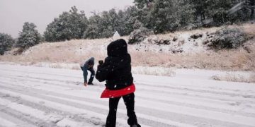 Chihuahua se despide del 2021 con grandiosa nevada | FOTOS