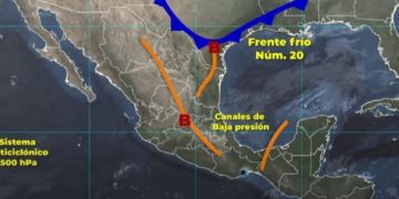 Frente Frío 20: estos son los estados que tendrán intensas lluvias y bajas temperaturas este fin de semana