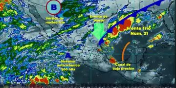 Frente Frío 21: Estos son los estados que tendrán fuertes lluvias e intensas heladas el 12 de enero