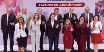 18 gobernadores de Morena ratifican respaldo a AMLO: ‘Estadista que rompió con el viejo régimen’