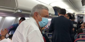AMLO llega a Sinaloa para supervisión de presas