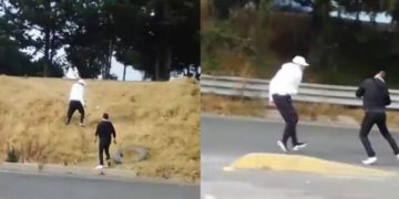 “Ayúdenos, es un ratero”: Hombre enfrenta a un asaltante en Metepec | VIDEO
