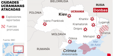Conflicto Rusia-Ucrania: Evacuan a mexicanos a Rumanía