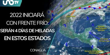Frente Frío: Estos son los estados que tendrán lluvias, caída de nieve y fuertes rachas de viento