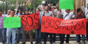 Periodistas de Oaxaca exigen frenar violencia y ataques a la libertad de expresión
