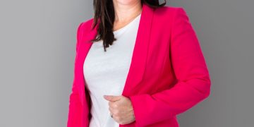 Carmen Lilia Canturosas, alcaldesa de Nuevo Laredo, presenta proyectos binacionales entre México y EU