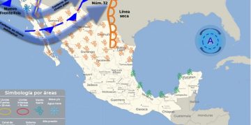 Frente Frío 32: Estos son los estados que tendrán descargas eléctricas, intensas heladas y fuertes lluvias