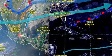 Frente Frío 36: Estos son los estados que tendrán lluvias fuertes, intensas heladas y rachas de viento
