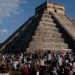 Turistas atestiguan el descenso de Kukulcán en Chichén Itzá