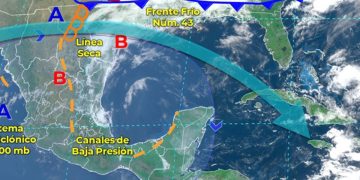 Frente Frío 43: Lluvias crean oasis ante onda de calor en el país
