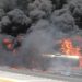 Se incendia pipa llena de gas: cierran de emergencia Insurgentes Norte | VIDEO