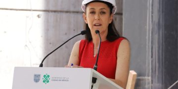 Supervisa Claudia Sheinbaum los trabajos en el Tren Interurbano
