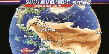 Polvo del Sahara: los VIDEOS de la llegada de la nube que genera fuertes vientos en México