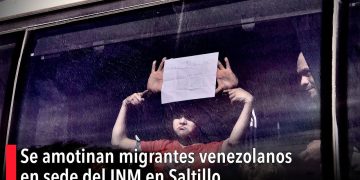 Venezolanos se amotinan en estación migratoria; acusan de tratos inhumanos