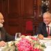 AMLO y Carlos Slim comen en Palacio; reunión duró tres horas