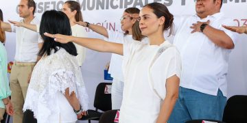 Ana Paty Peralta reafirma compromiso por la paz