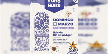 Cancún se suma al 8M con el “Paseo Cancunense”